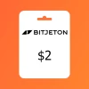 BitJeton Crypto USD 2 Gift Card