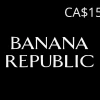 Banana Republic CAD 15 Gift Card CA