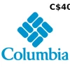 Columbia Sportswear CAD 40 Gift Card CA