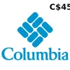 Columbia Sportswear CAD 45 Gift Card CA