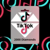 TikTok 2000 Diamonds CD Key CN