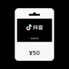 TikTok (Douyin) CNY 50 Gift Card CN