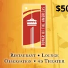 Tower of the Americas USD 50 Gift Card US