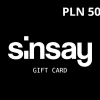 Sinsay PLN 50 Gift Card PL