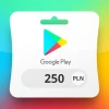 Google Play PLN 250 Gift Card PL