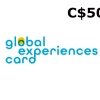 The Global Experiences Card C$50 Gift Card CA