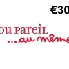Du Pareil Au Même €30 Gift Card BE