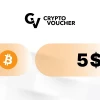 Crypto Voucher (BTC) USD 5 Gift Card