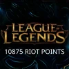 League of Legends 10875 RP Prepaid Card TR