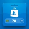 PlayStation Network BRL 70 Gift Card BR