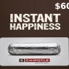 Chipotle USD 60 Gift Card US