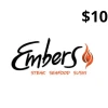 Embers Restaurant USD 10 Gift Card US