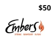 Embers Restaurant USD 50 Gift Card US