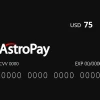 Astropay Card $75 US