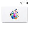 Apple $110 Gift Card CA