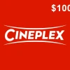 Cineplex $100 Gift Card CA