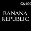 Banana Republic C$100 Gift Card CA