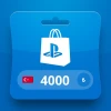 PlayStation Network TRY 4000 Card TR