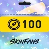SkinFans 100 Coins Gift Card