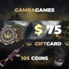 GambaGames $75 Gift Card