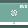 Rewarble ChatGPT USD 80 Gift Card