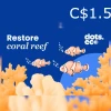 Dots.eco - Restore Coral Reef CAD 1.5 Gift Card CA
