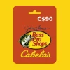 Bass Pro / Cabela's CAD 90 Gift Card CA