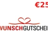 Wunschgutschein €25 Gift Card DE