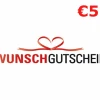 Wunschgutschein €5 Gift Card DE