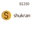 Shukran EGP 250 Gift Card EG