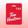 Tim Hortons CAD 5 Gift Card CA