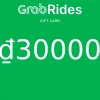Grab Rides VND 30000 Gift Card VN