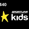 Sportline Kids USD 40 Gift Card PA