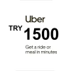 Uber 1500 TRY Gift Card TR