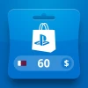 PlayStation Network USD 60 Gift Card QA