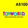 Toyworld AUD 100 Gift Card AU