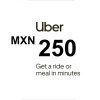 Uber MXN 250 Voucher MX