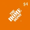 The Home Depot $4 Gift Card US