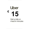 Uber EUR 15 Gift Card EU