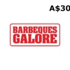 Barbeques Galore AUD 30 Gift Card AU