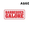 Barbeques Galore AUD 60 Gift Card AU