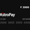 Astropay Card ₹2000 IN