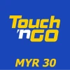 Touch n Go Wallet 30 MYR Top Up MY