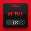 Netflix TRY 750 Gift Card TR