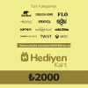 Hediyen KART - All Access ₺2000 Gift Card TR