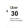Uber USD 30 Voucher