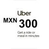 Uber MXN 300 Voucher MX