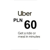 Uber PLN 60 Gift Card PL