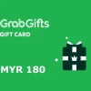 Grab MYR 180 Gift Card MY