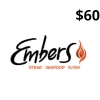 Embers Restaurant USD 60 Gift Card US